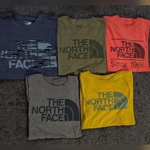 5 Mens Large The North Face Shirts